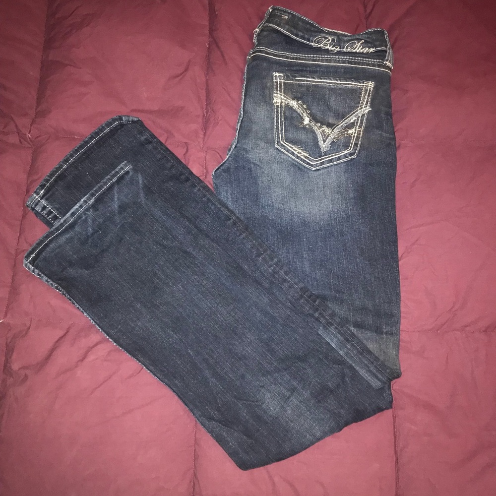 Women’s big star jeans, style: sweet